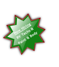 Now Hiring
RV Techs &
Paint & Body